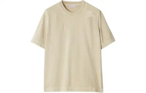 Burberry Logo Patch Crewneck T-Shirt
