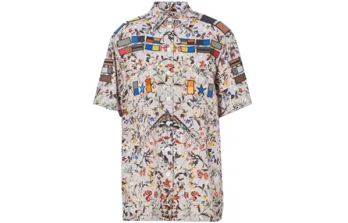 Burberry Iris Short Sleeve Shirt 'Beige'