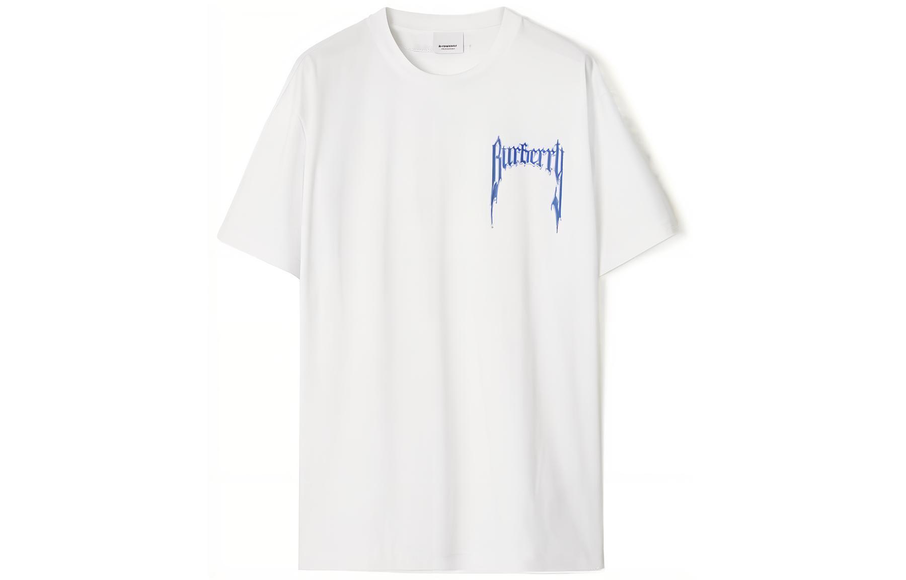 Женская футболка Burberry Burberry logo SS23 (белая)