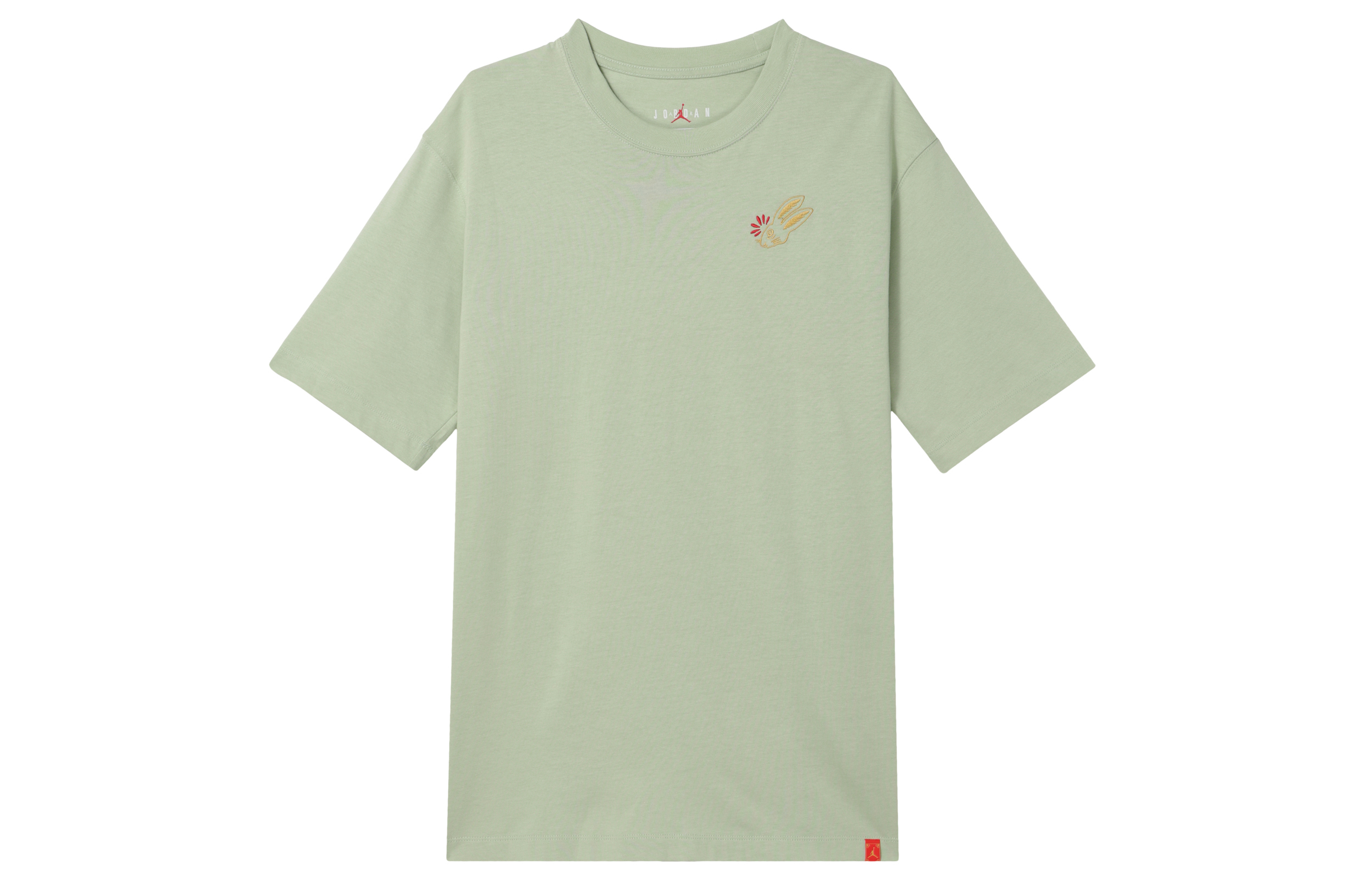 Женская футболка Jordan Flight Oversize (зеленая)