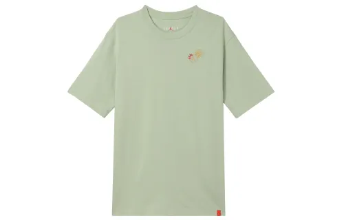 Jordan Drop Shoulder Sleeve T Shirt Women's Green