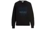 KENZO Sweatshirts Women's Black Crew Neck Moderate Regular