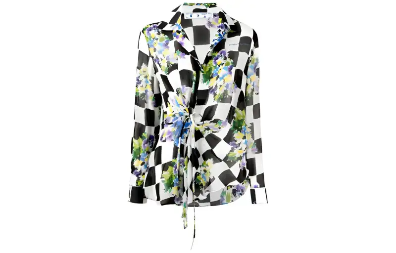 OFF WHITE SS21 Shirts Women's Multicolor Lapel Moderate Other