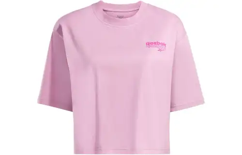 Reebok T Shirt Women's Light Pink