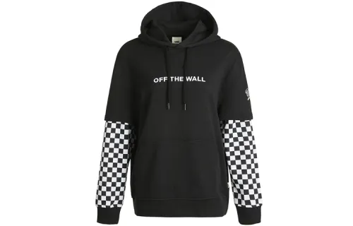 Vans Sweatshirts Women's Black Hooded Moderate Regular