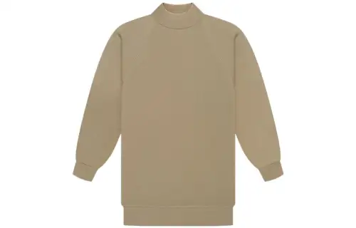 Fear Of God Essentials SS22 Sweatshirts Women's Oak Brown Half Turtleneck Moderate Regular