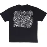 Converse Drop Shoulder Sleeve T Shirt Women's Black