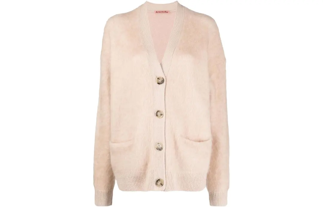 Acne Studios Wool mohair Knit Cardigan