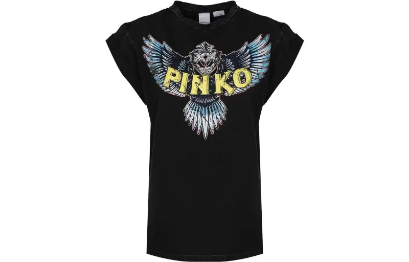 PINKO SS23 T Shirt Women's Black