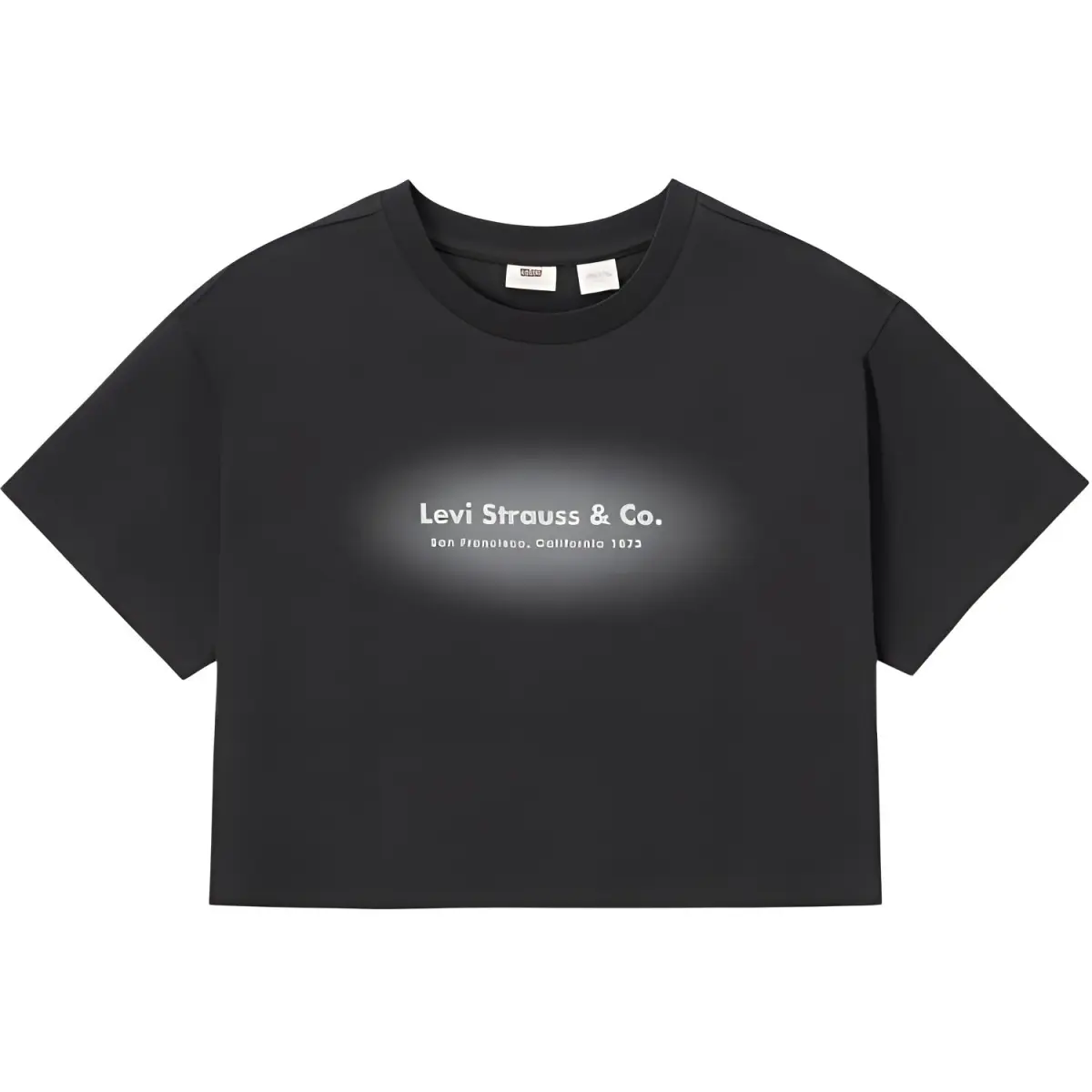 Levi's T-Shirts Women's Black Crew Neck