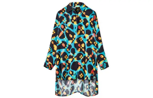 LOEWE Shirts Women's Multicolor Lapel Moderate