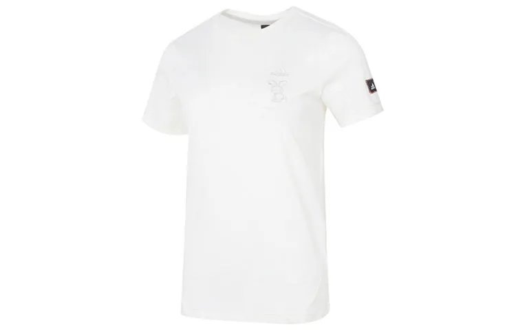 Adidas T-Shirts Women's White Crew Neck Thin Other