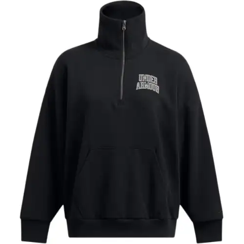 Under Armour Icon UA Heavyweight Terry Sweatshirt Women's Black