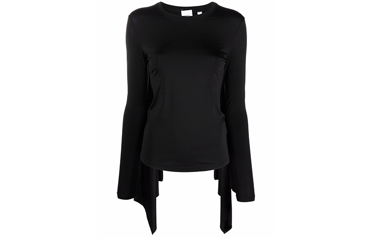 Женский джемпер Burberry Flare Sleeve (черный)