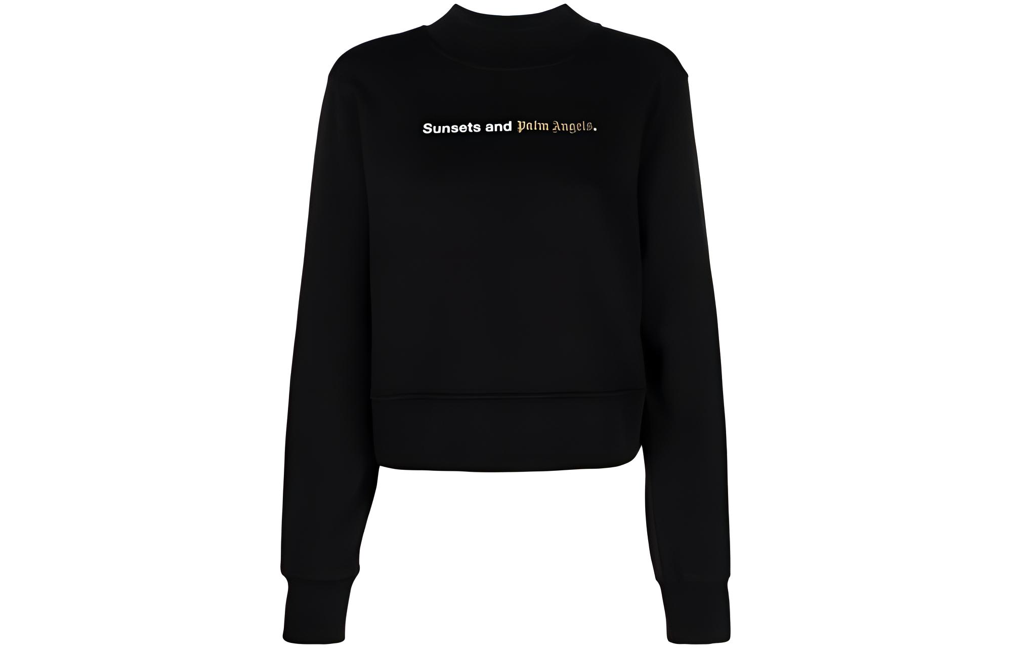Palm Angels Sunsets-print cotton sweatshirt
