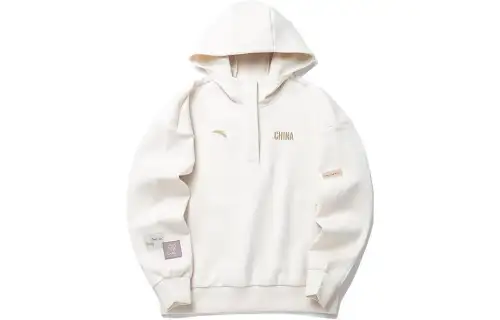 ANTA Sweatshirts Women's Gray Hooded Moderate Other