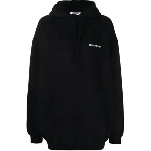 Balenciaga Bb Paris Hoodie 'Black'