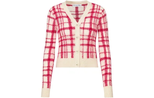 DIOR FW21 Slim Fit Knitwear Women's Red