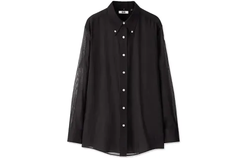 UNIQLO U Collection Shirts Women's Polo Collar Moderate Other