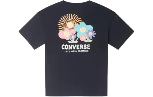 Converse Grow Together Oversized T Shirt Women's Black