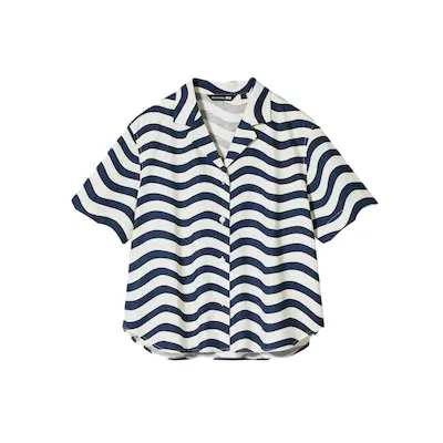 UNIQLO x Marimekko Shirt Women's Marine Blue
