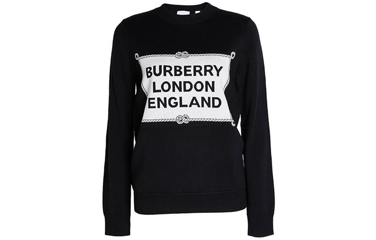 Женский свитер Burberry (черный) — фото 1