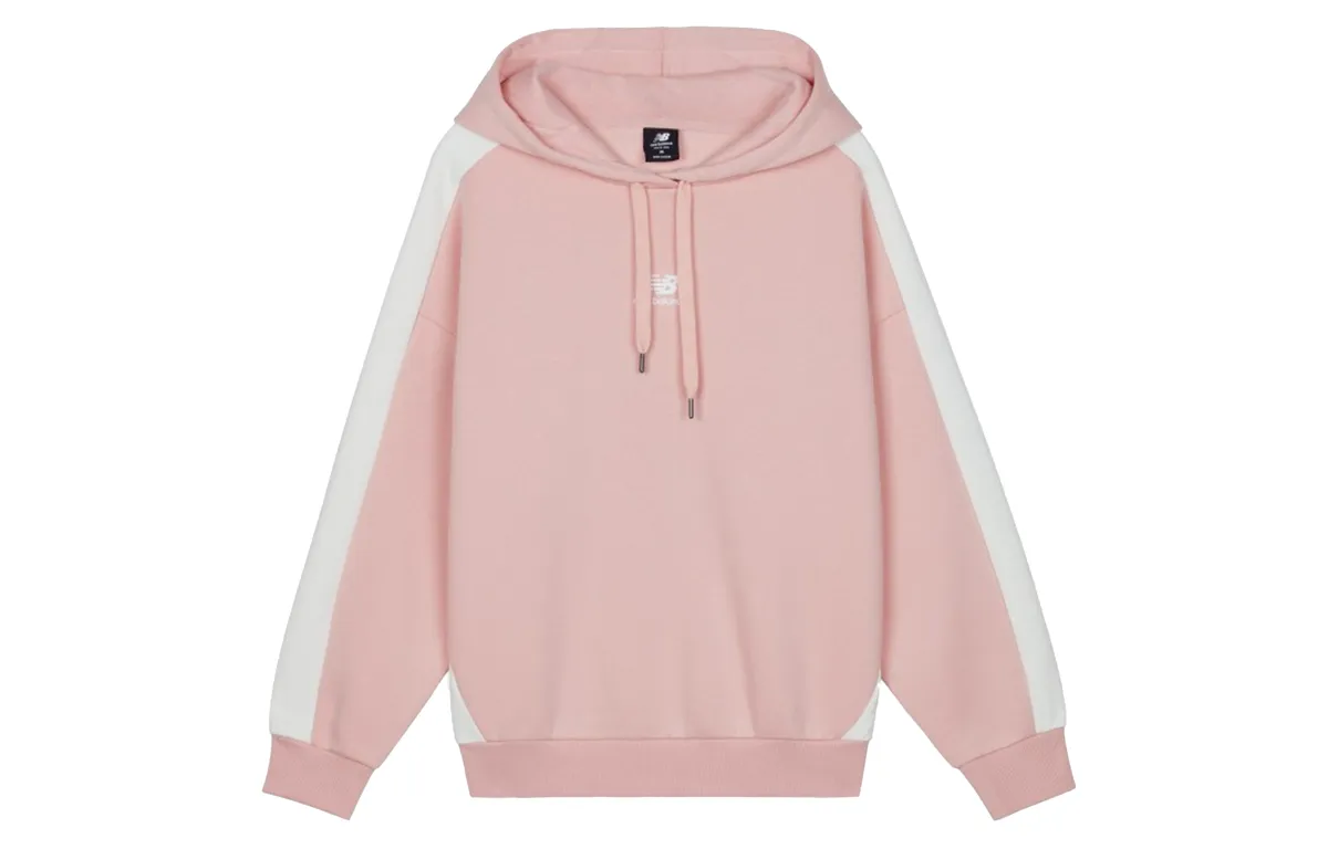 New Balance Patchwork Sweatshirt Women's Pink