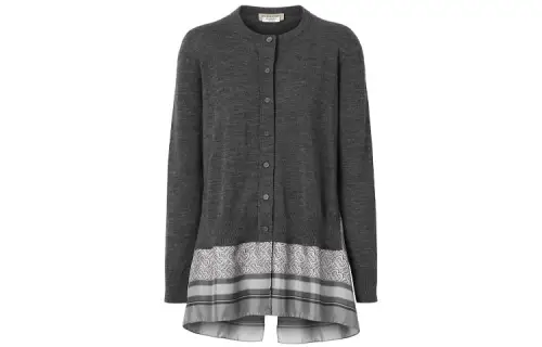Burberry Knitwear Women's Gray Crew Neck Moderate Other