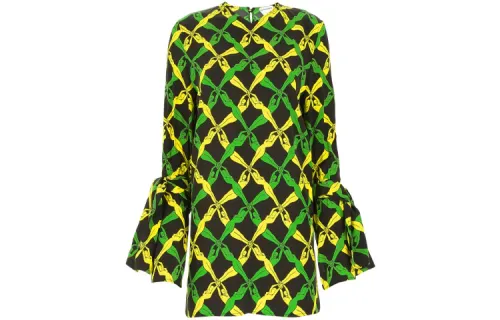 Bottega Veneta Graphic Printed Regular Fit Blouse