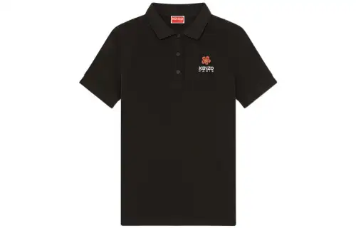 KENZO Logo Embroidery Polo Shirt