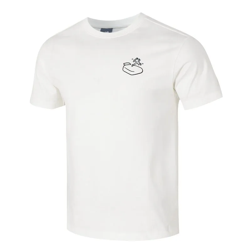 New Balance Sports Life Collection SS25 T Shirt Unisex White