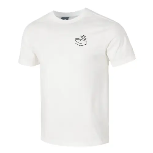 New Balance Sports Life Collection SS25 T Shirt Unisex White