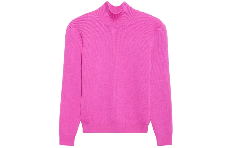 Balenciaga long-sleeve wide shoulder jumper