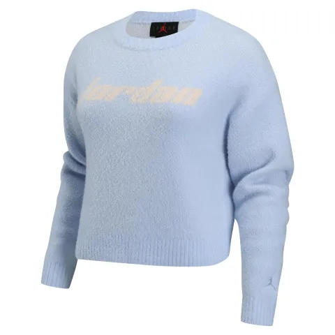 Jordan Sweater Women's Hydro Blue/Ice Guava