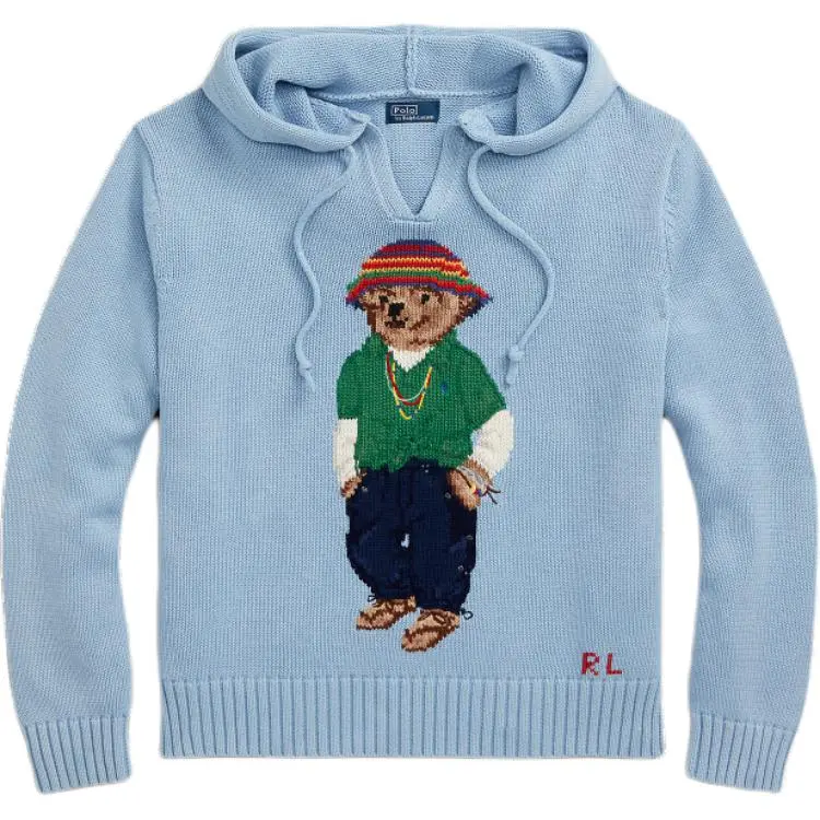 Polo Ralph Lauren Polo Bear Knitwear Standard Women's Blue