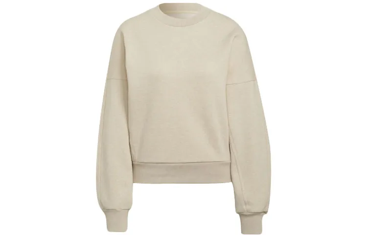 Adidas Sweatshirt Women's Beige Yellow
