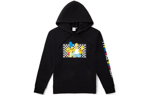 Vans Sweatshirts Women's Black Hooded Moderate Regular