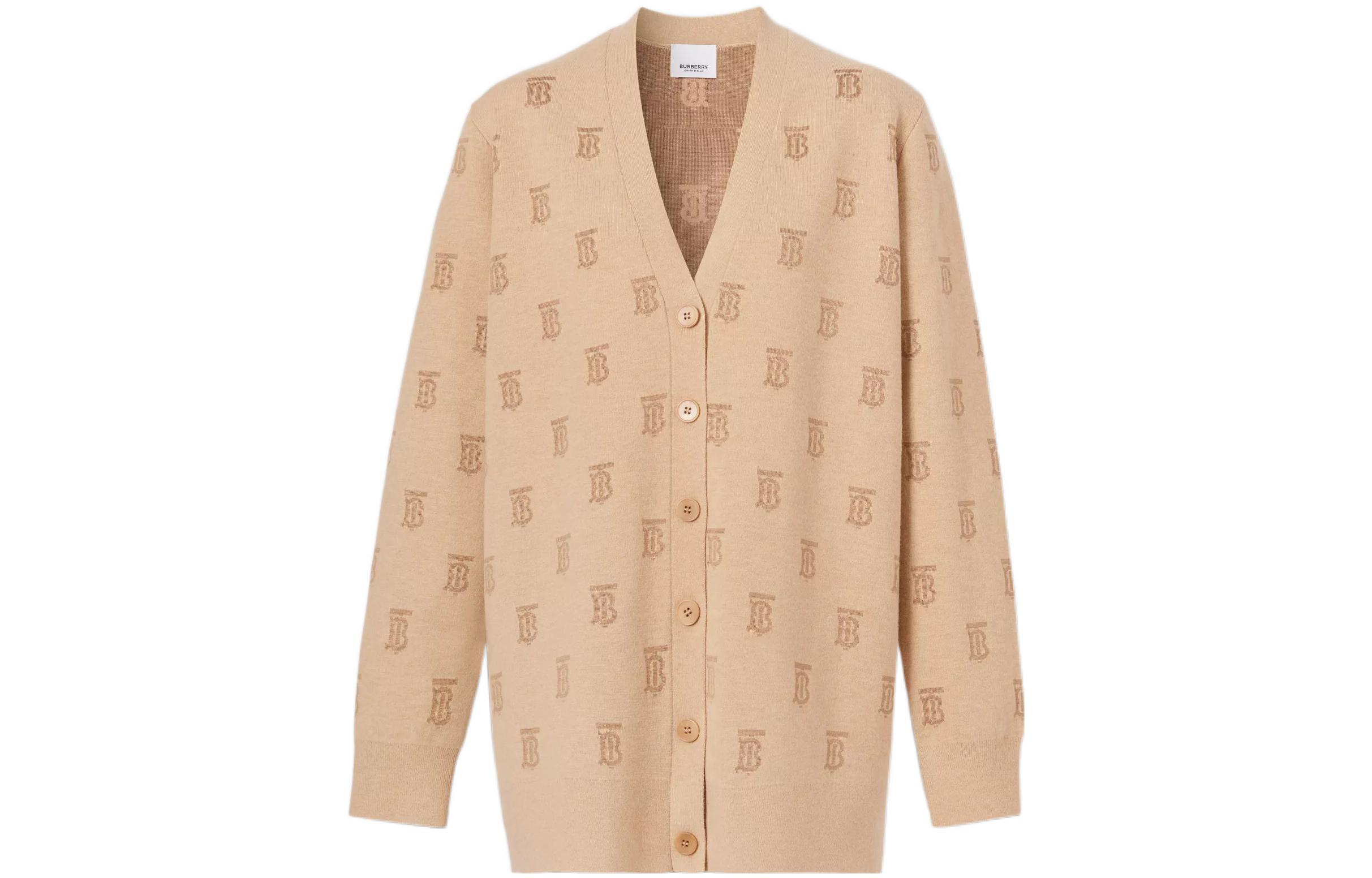 Женский свитер Burberry FW22 (серый)