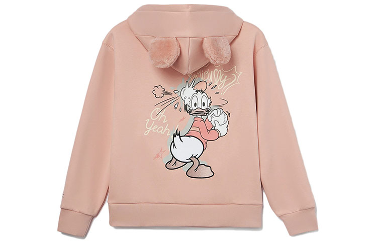 Li Ning, Disney, fleece keep warm hoody