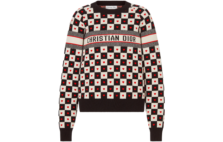 Christian DIOR Pre Owned 2010s DIORamour Sweater