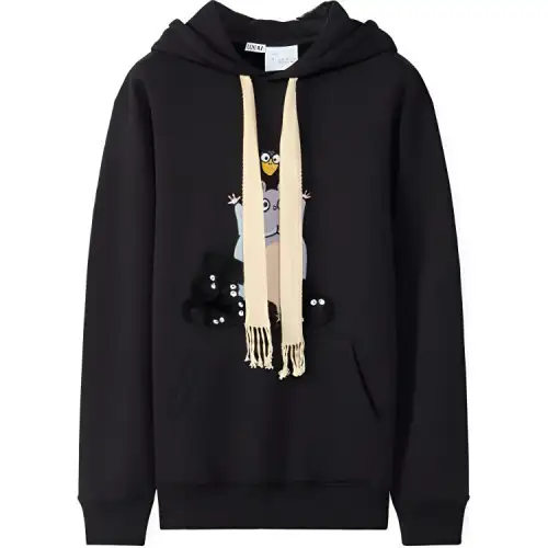 LOEWE Spirited Away SS22 Sweatshirt Women's Black