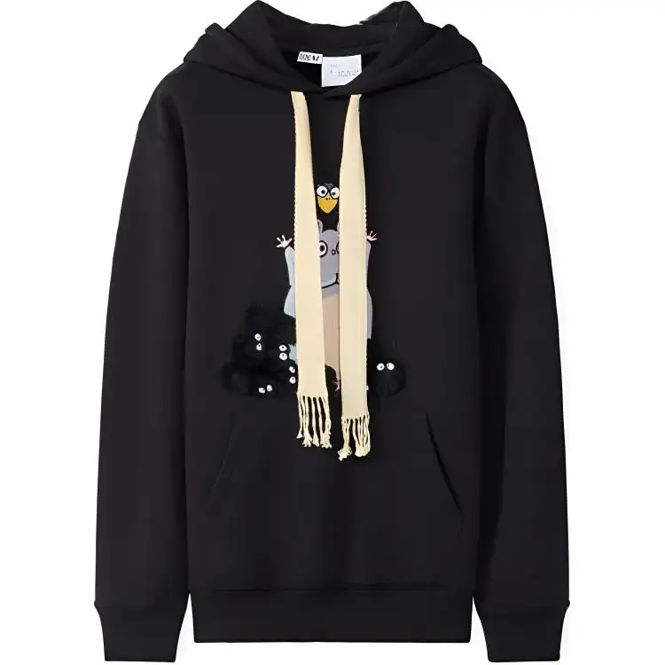 LOEWE Spirited Away SS22 Sweatshirt Women's Black