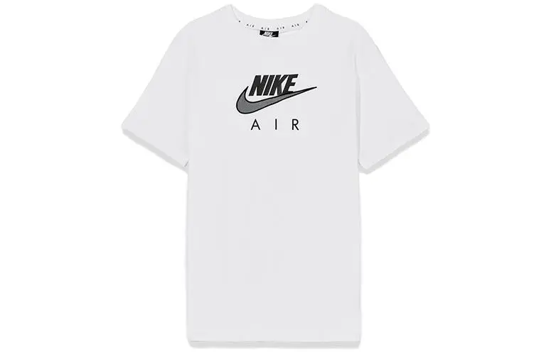 Nike Set in Sleeve T Shirt Women's Black White