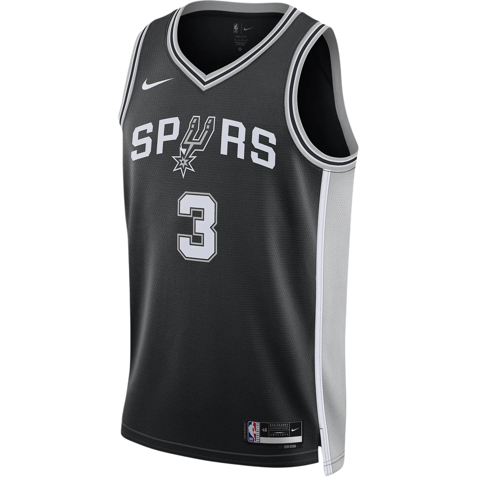 Nike San Antonio Spurs Icon Edition 2022/23 Men's Nike Dri-FIT Nba Swingman Jersey