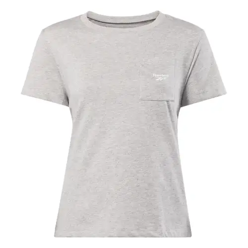 Reebok Regular T Shirt Women's Medium Gray Mixed Color