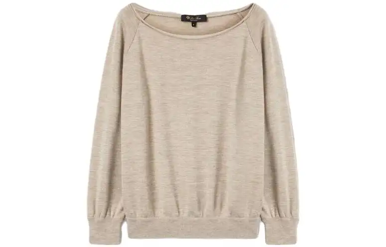 Loro Piana Cocooning Sweatshirt Sweater Women's Brown