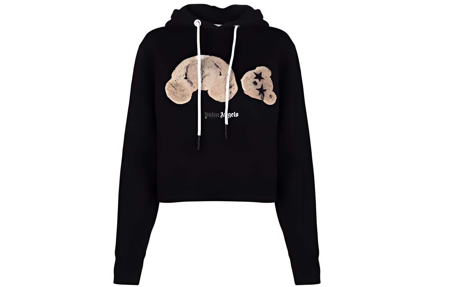 Женское худи PALM PALM ANGELS FW21 Logo (черное)