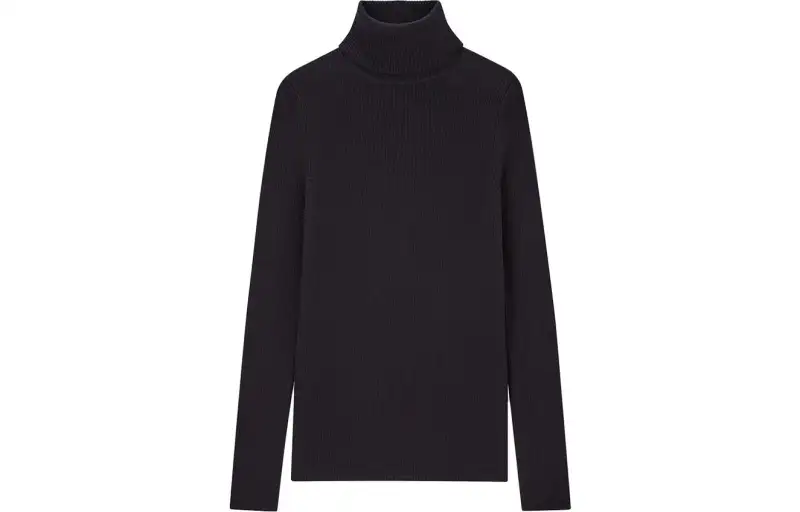 UNIQLO Sweaters Women's Navy Blue Turtleneck Other