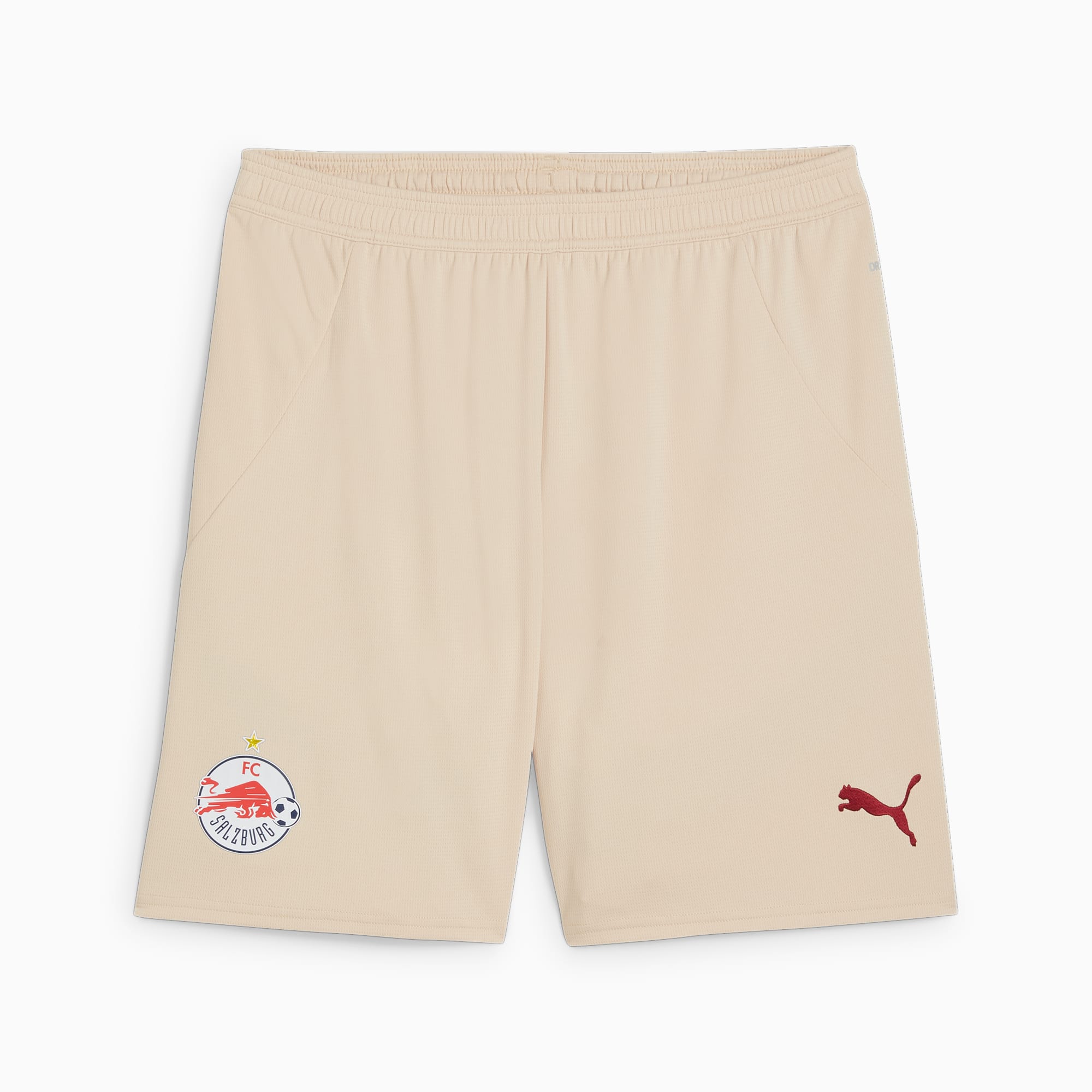 PUMA FC Red Bull Salzburg FW24 Soccer Bottom Men's Oatmeal