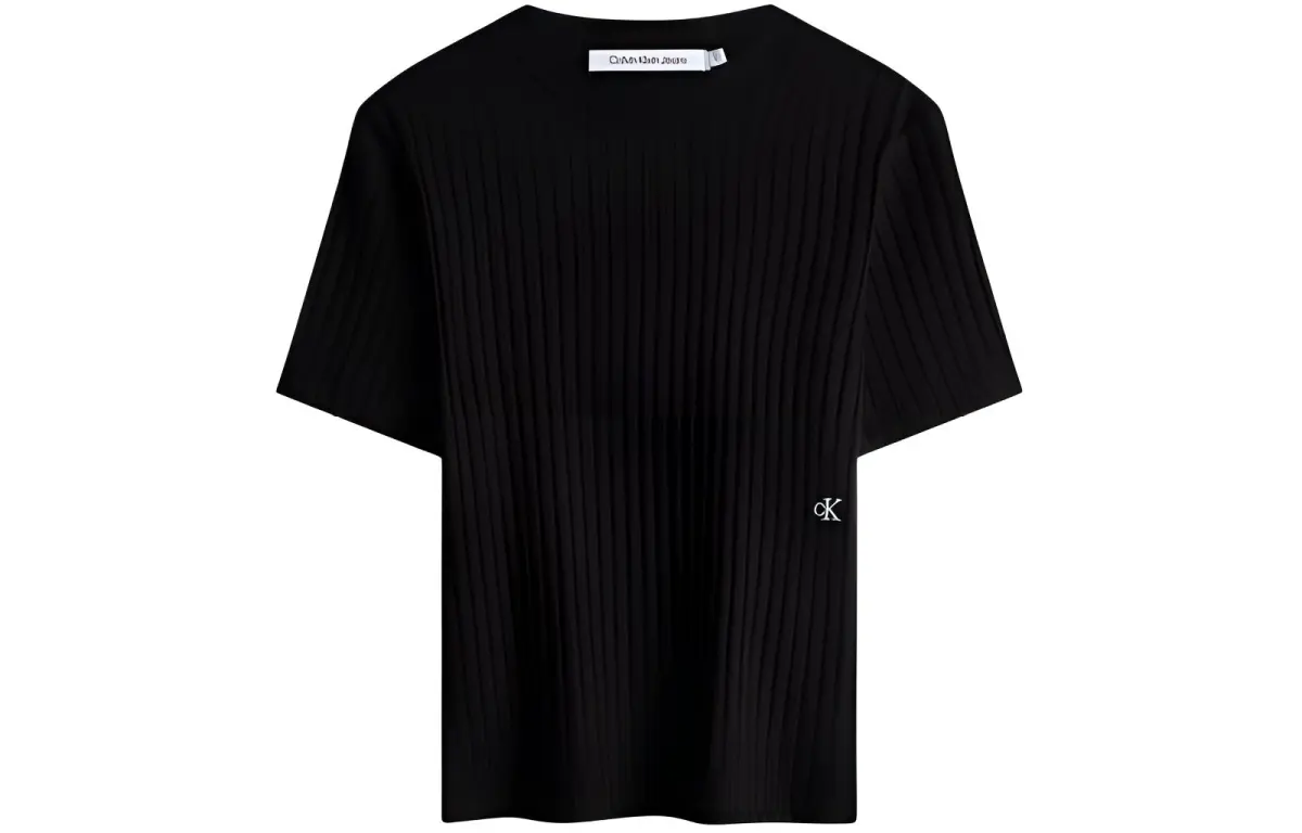 CALVIN KLEIN T Shirt Women's Space Black